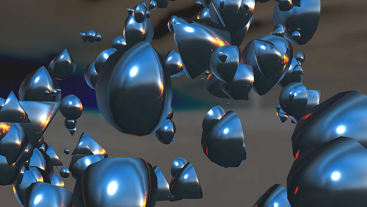 Apotome, generative visuals, screenshot